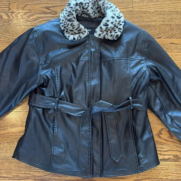 Winter Black Jacket Size Large